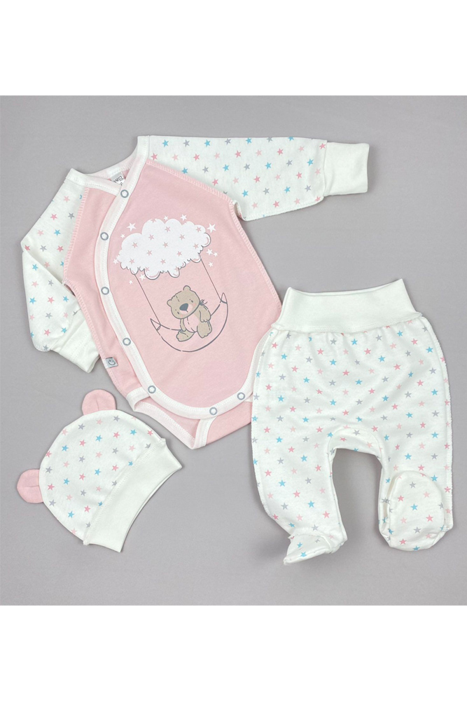 

Костюм яслі "Star bear" на дівчинку MARIO KIDS 56 рожевий (SKT000585097)