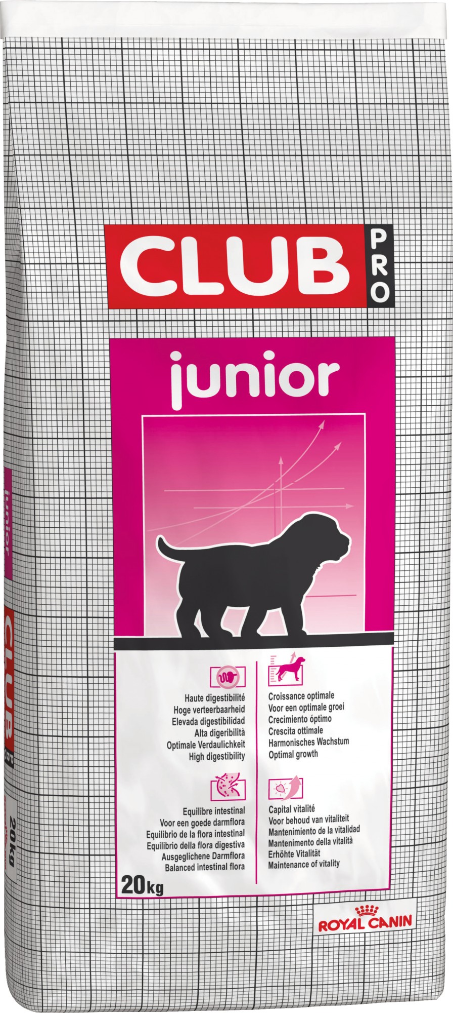 

Royal Canin Club Pro Junior 20 кг Полнорационный корм для щенков в возрасте от 2 до 12 месяцев