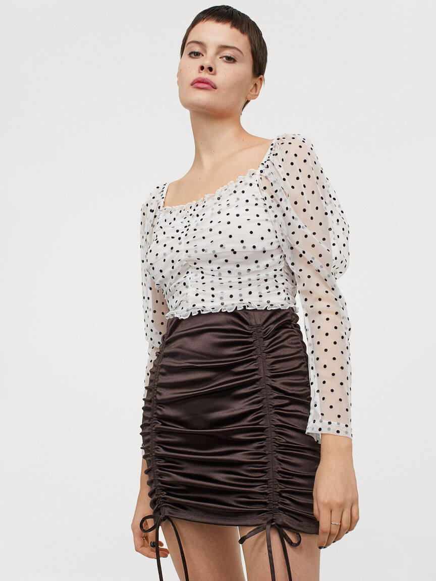 

Юбка H&M 060885985  Коричневая, Юбка H&M 060885985 L Коричневая
