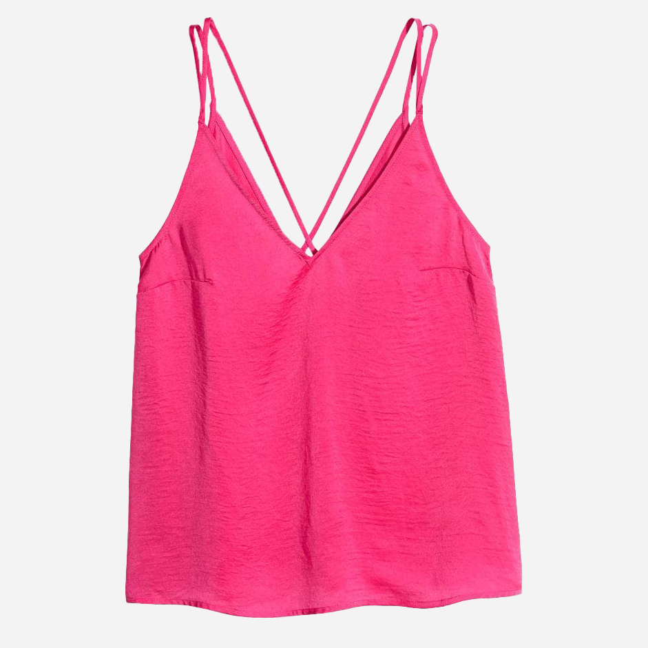 

Майка H&M 060520162  Малиновая, Майка H&M 060520162 32 Малиновая