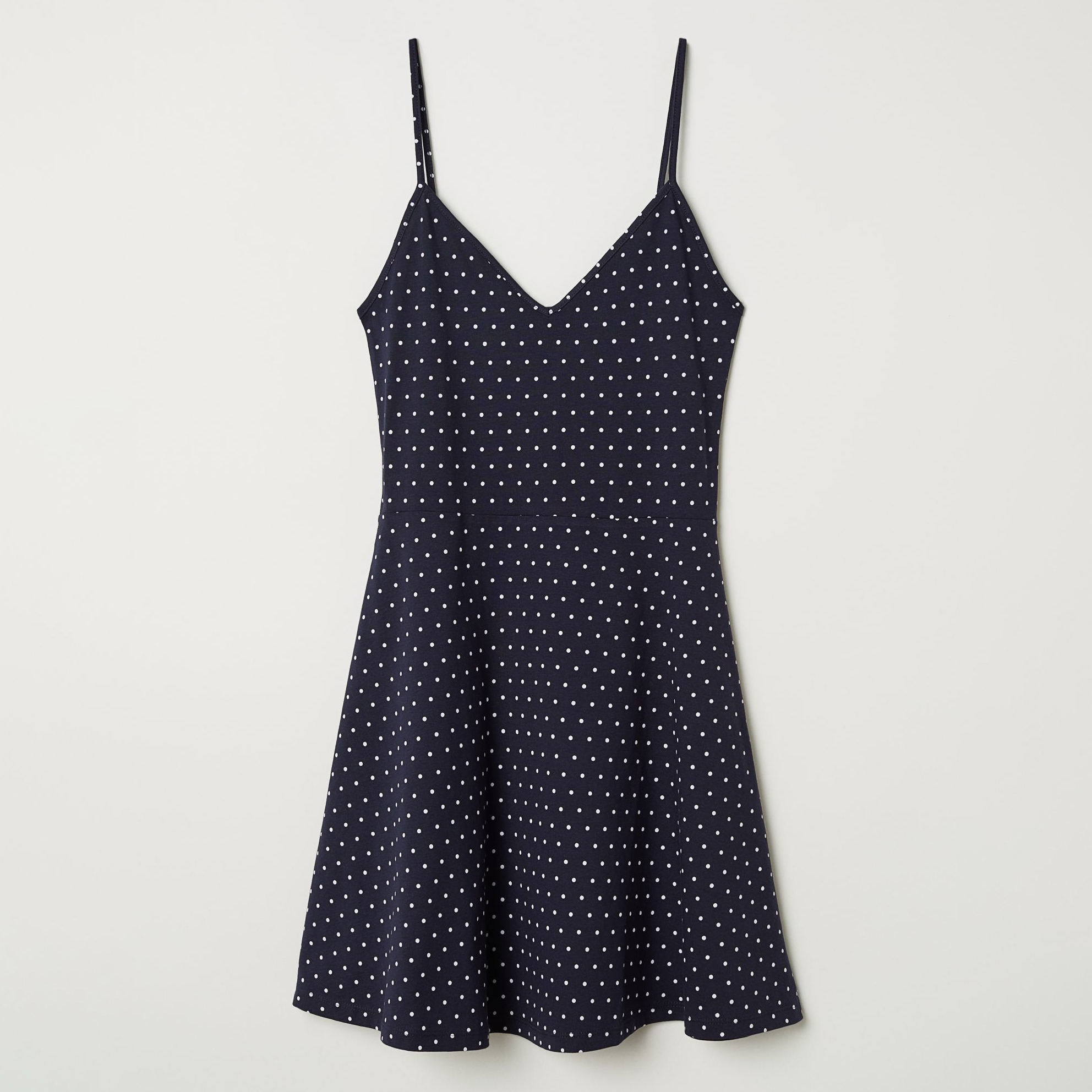 

Сарафан H&M 060496762  Темно-синий_точка, Сарафан H&M 060496762 L Темно-синий_точка