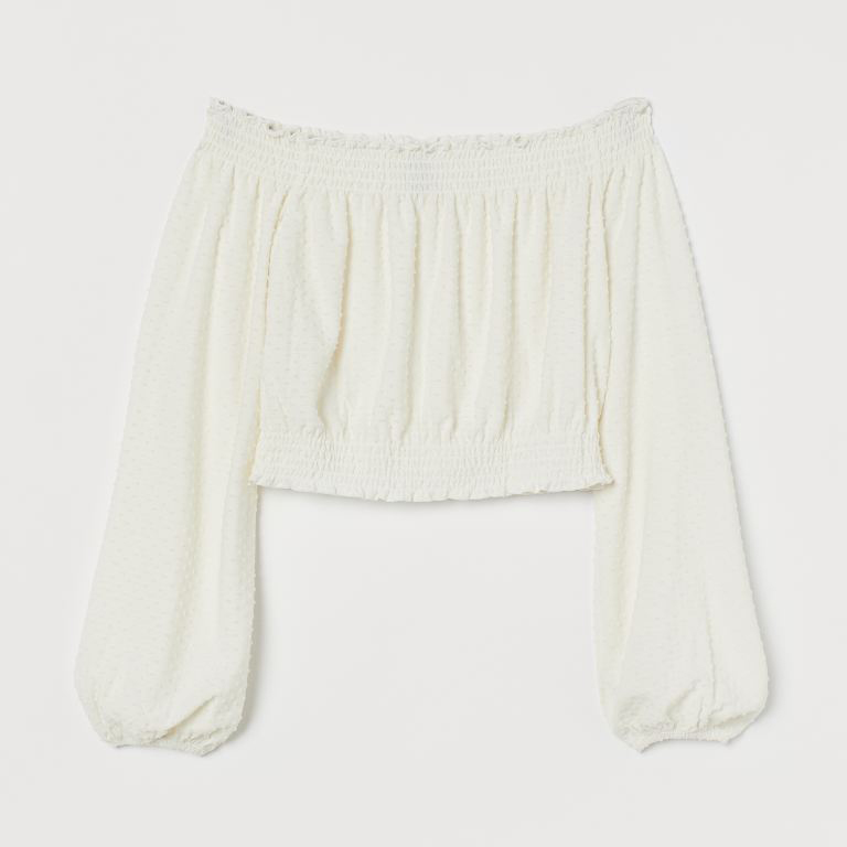 

Топ H&M 060744291_white  Белый, Топ H&M 060744291_white S Белый