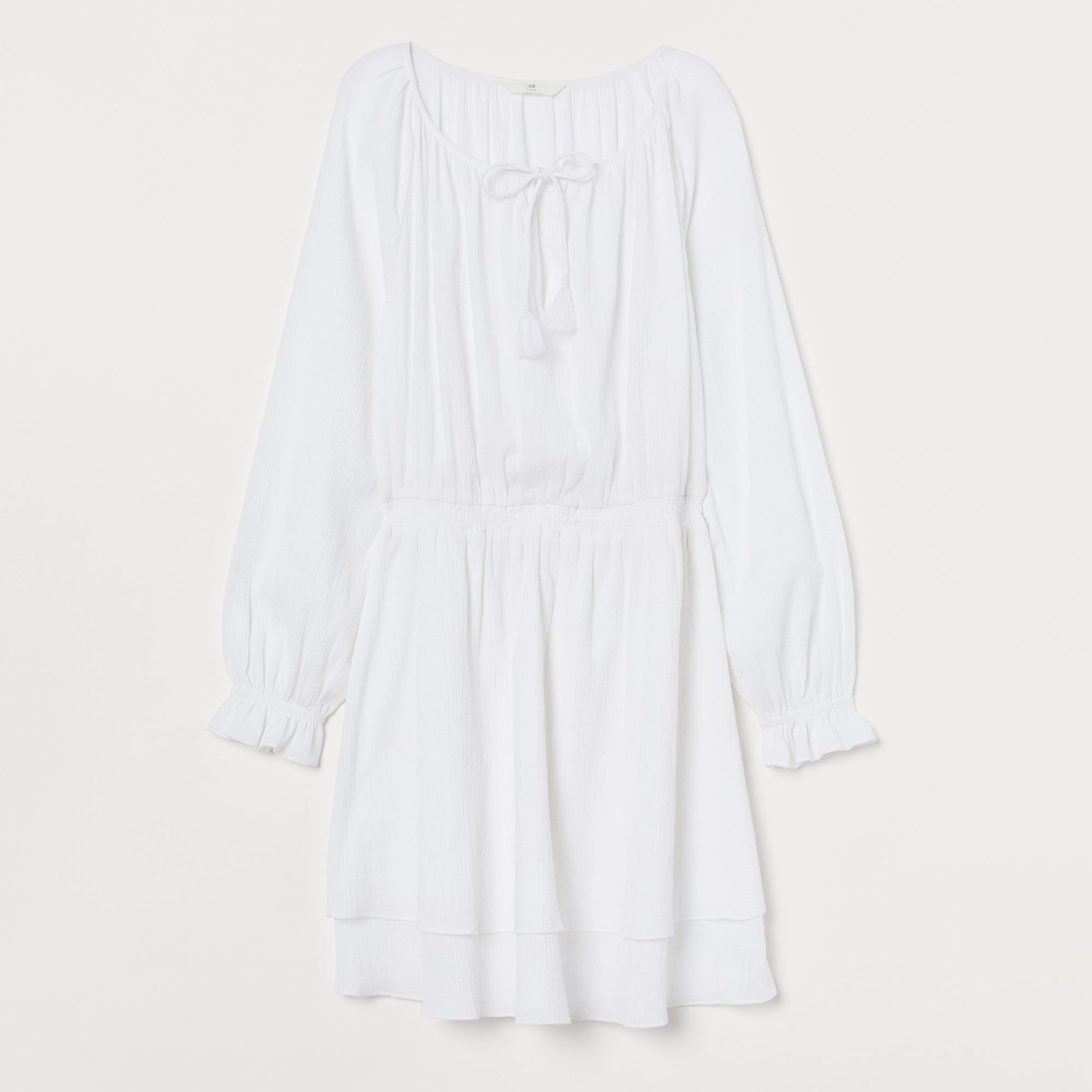 

Платье H&M 060869660  Белое, Платье H&M 060869660 L Белое