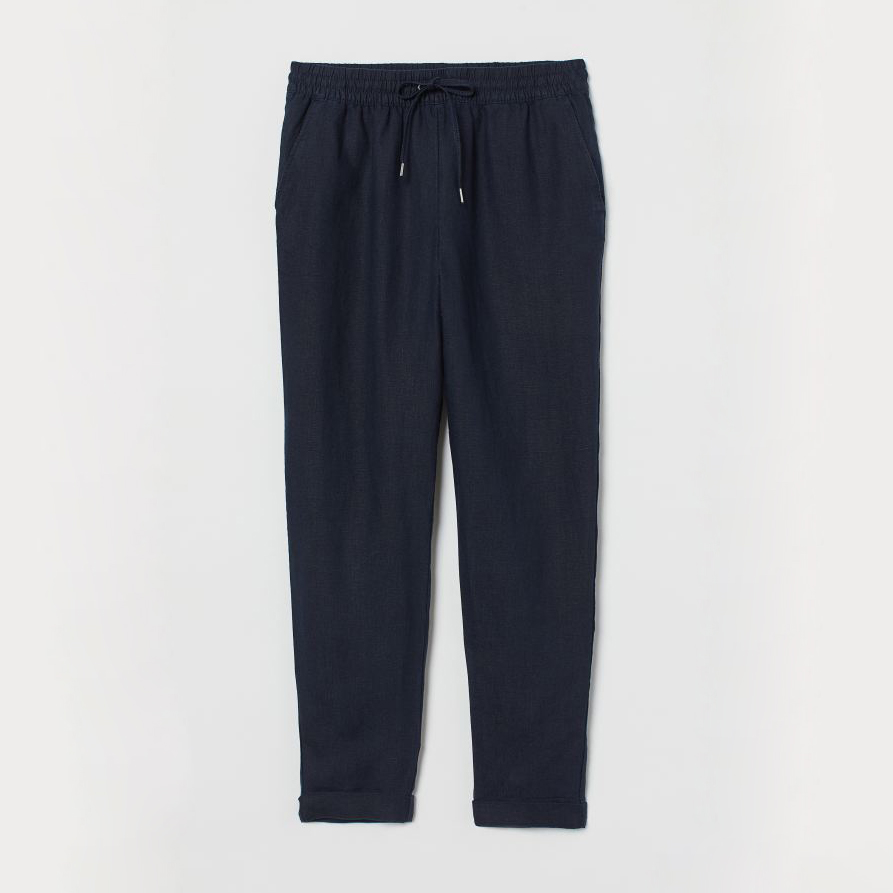

Брюки H&M 060690936_navy  Темно-синие, Брюки H&M 060690936_navy 36 Темно-синие