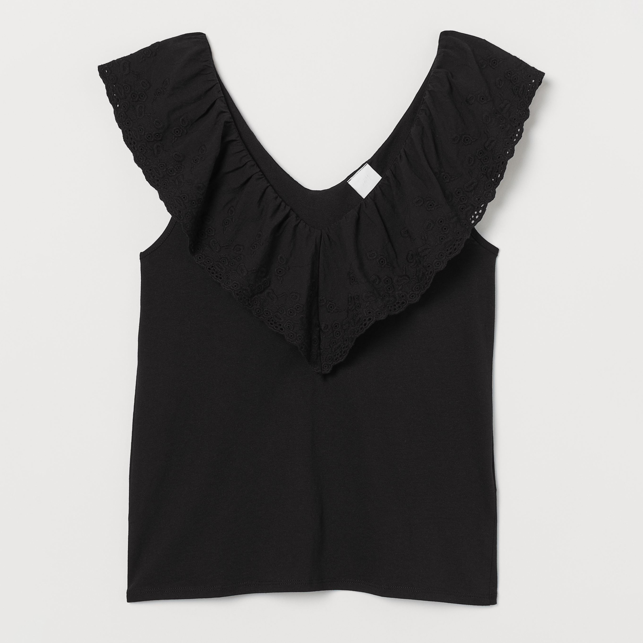 

Топ H&M 060708429  Черный, Топ H&M 060708429 XL Черный