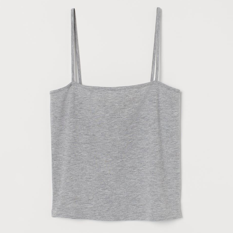 

Топ H&M 060759871_grey  Серый, Топ H&M 060759871_grey XS Серый