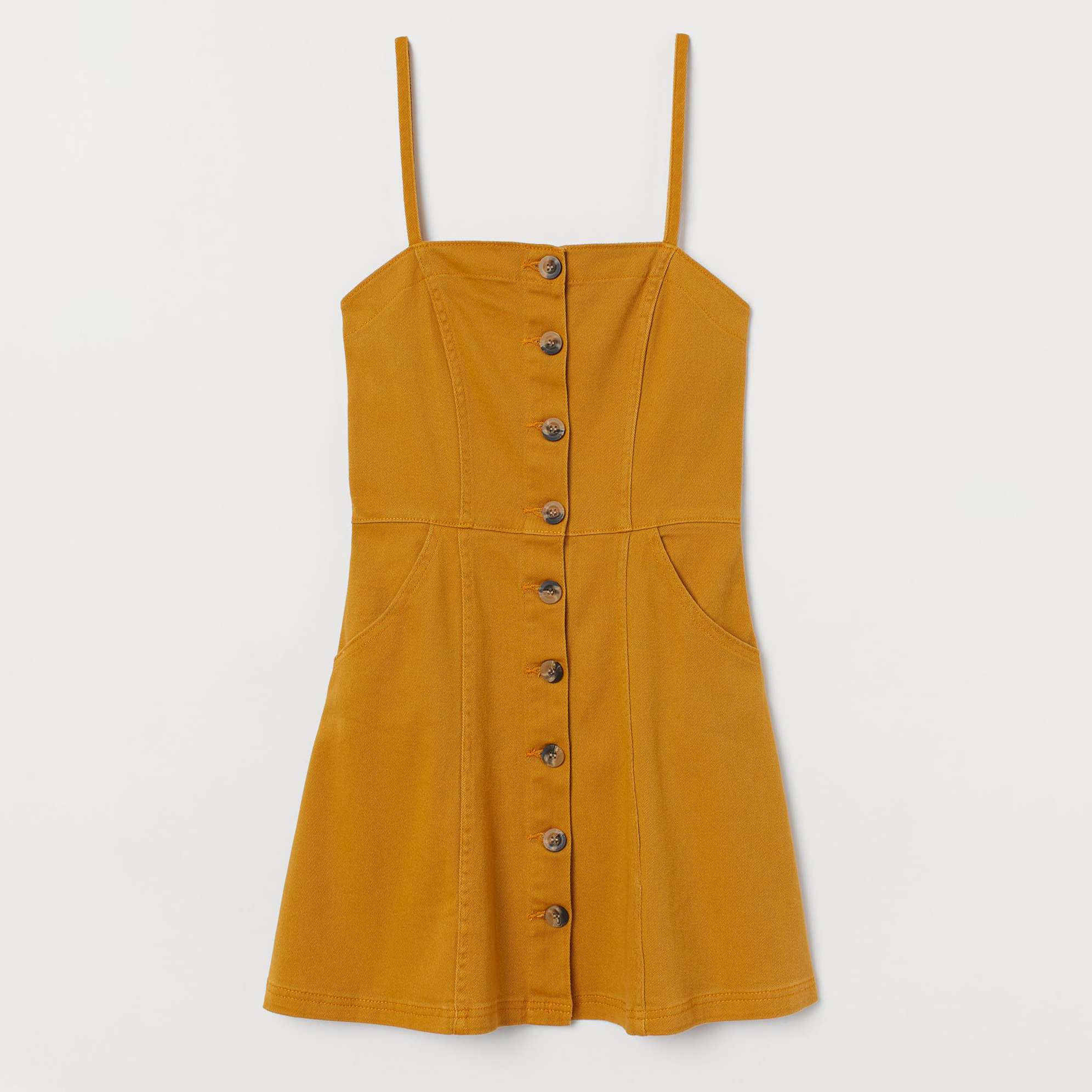 

Сарафан H&M 060784432_yellow  Горчичный, Сарафан H&M 060784432_yellow 36 Горчичный