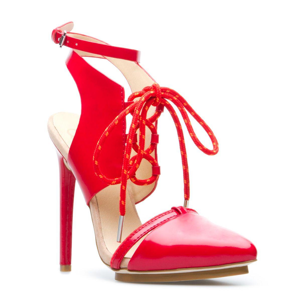 

Босоножки Justfab Shoe Dazzle Womens Chiyo Red 37 (027-000413RD)