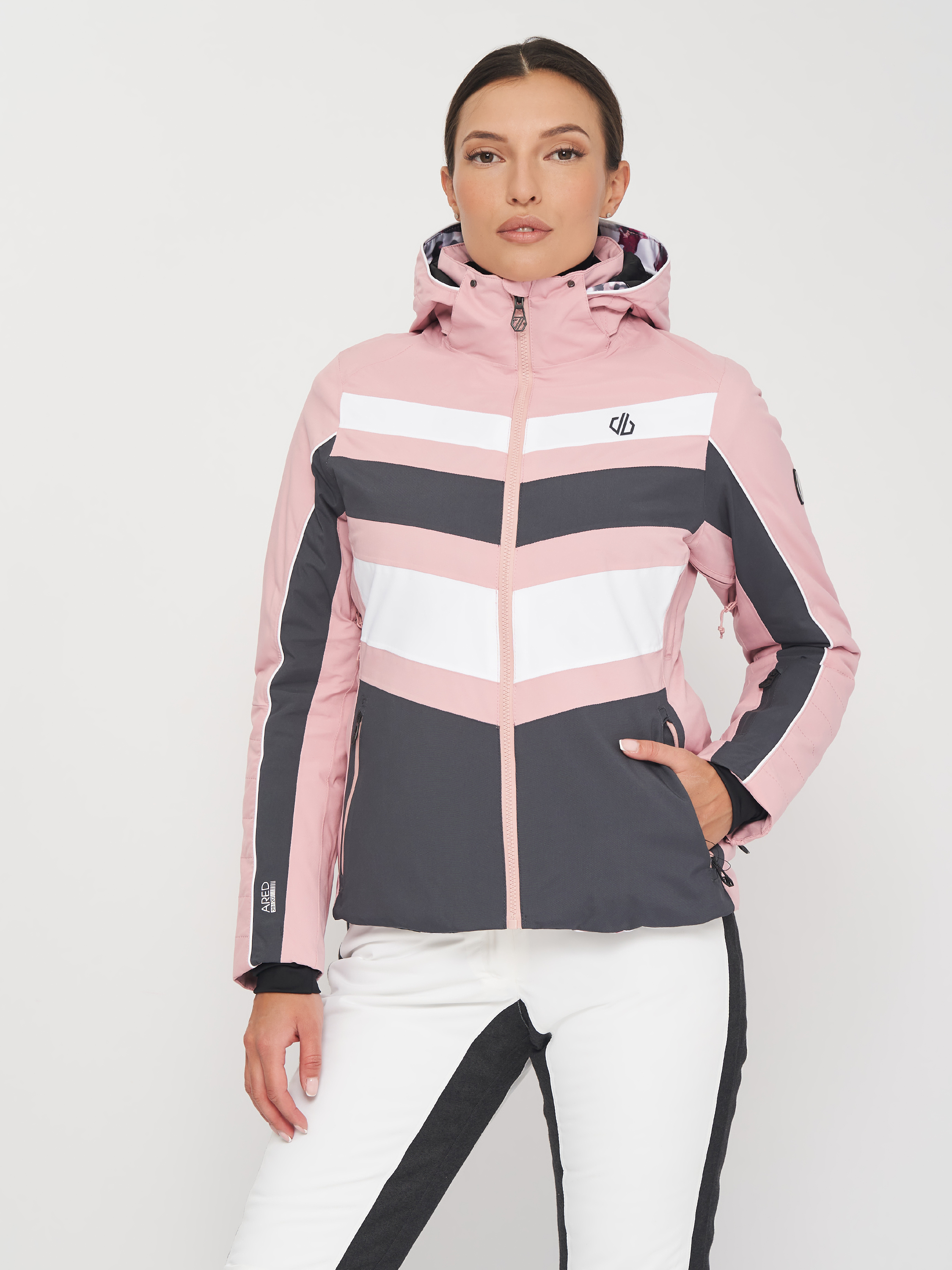 

Горнолыжная куртка Dare 2b Provenance Jacket DWP499-N45  Светло-розовая с серым, Горнолыжная куртка Dare 2b Provenance Jacket DWP499-N45 M Светло-розовая с серым