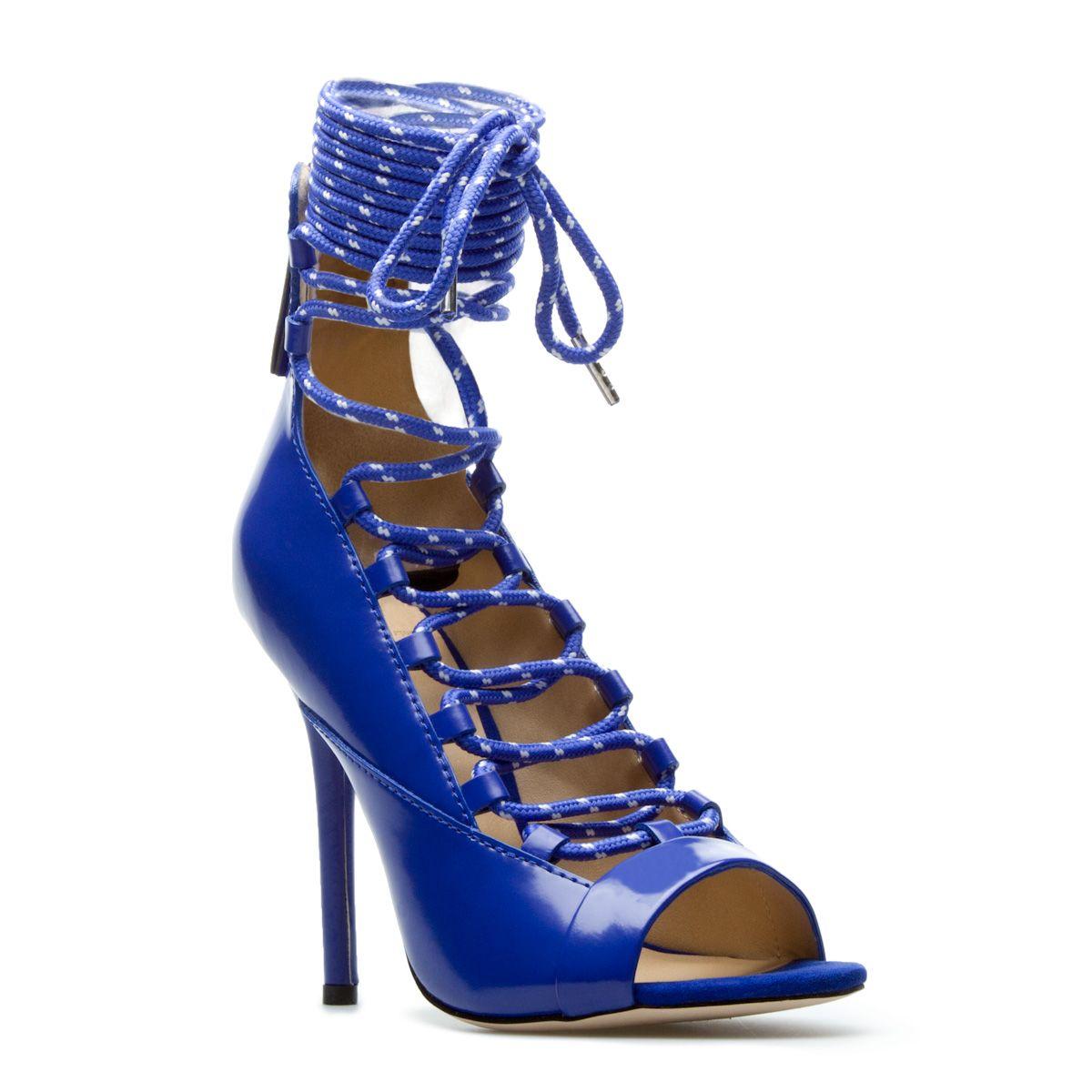 

Босоножки Justfab Shoe Dazzle Womens Hatsumi Blue 38 (027-000416BL)
