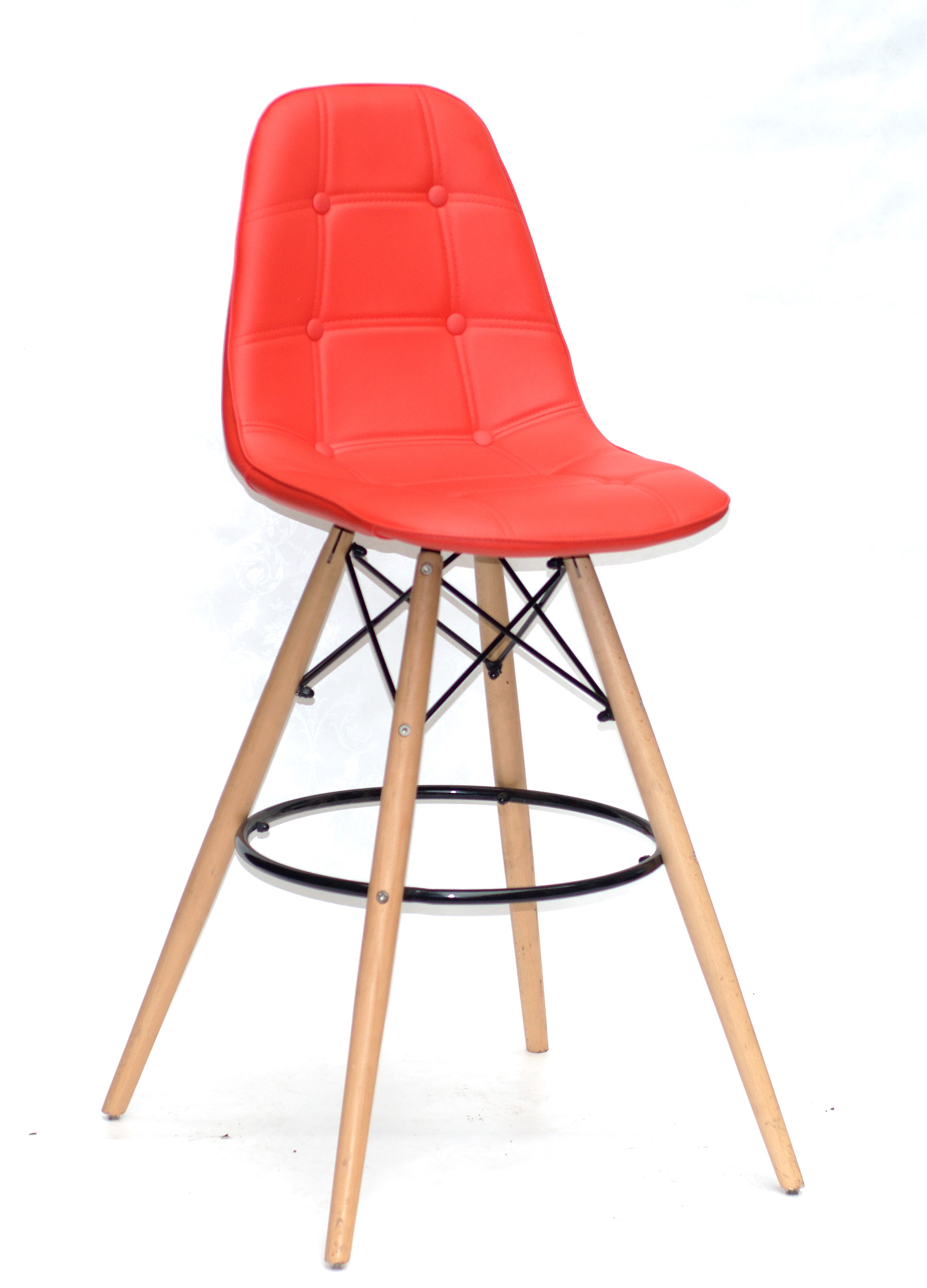 

Стул барный Alex BAR 75 Экокожа Onder Mebli Красный 05