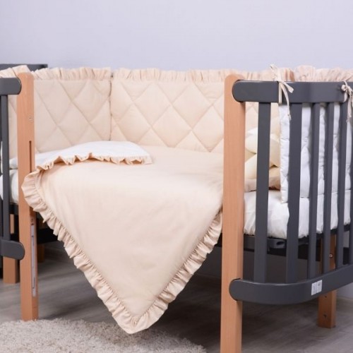 

Постельный комплект в кроватку Baby Veres Macaroon Vanilla 6 единиц