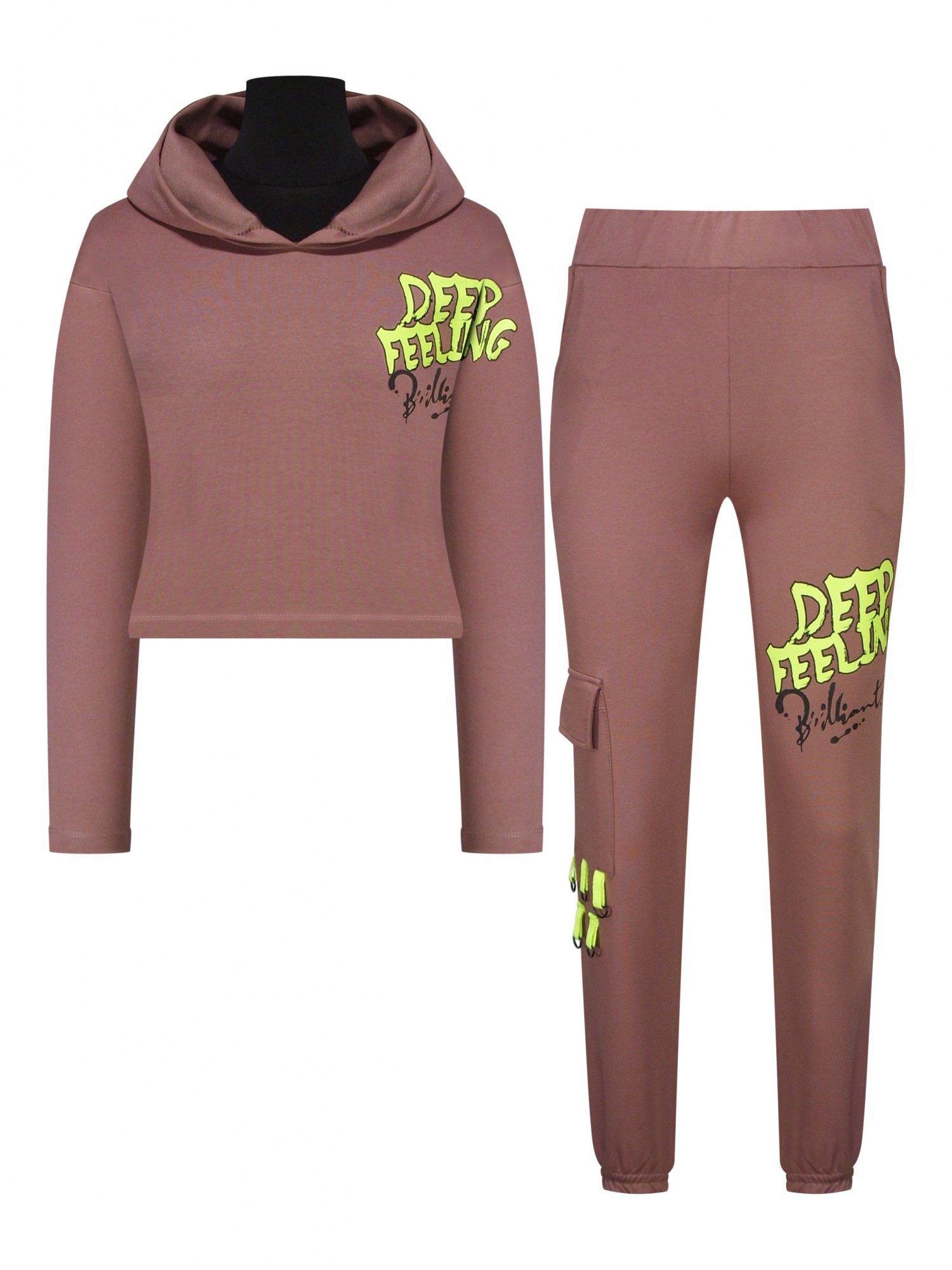 

Костюм спортивний Teto Kids 262 128 см Мокко