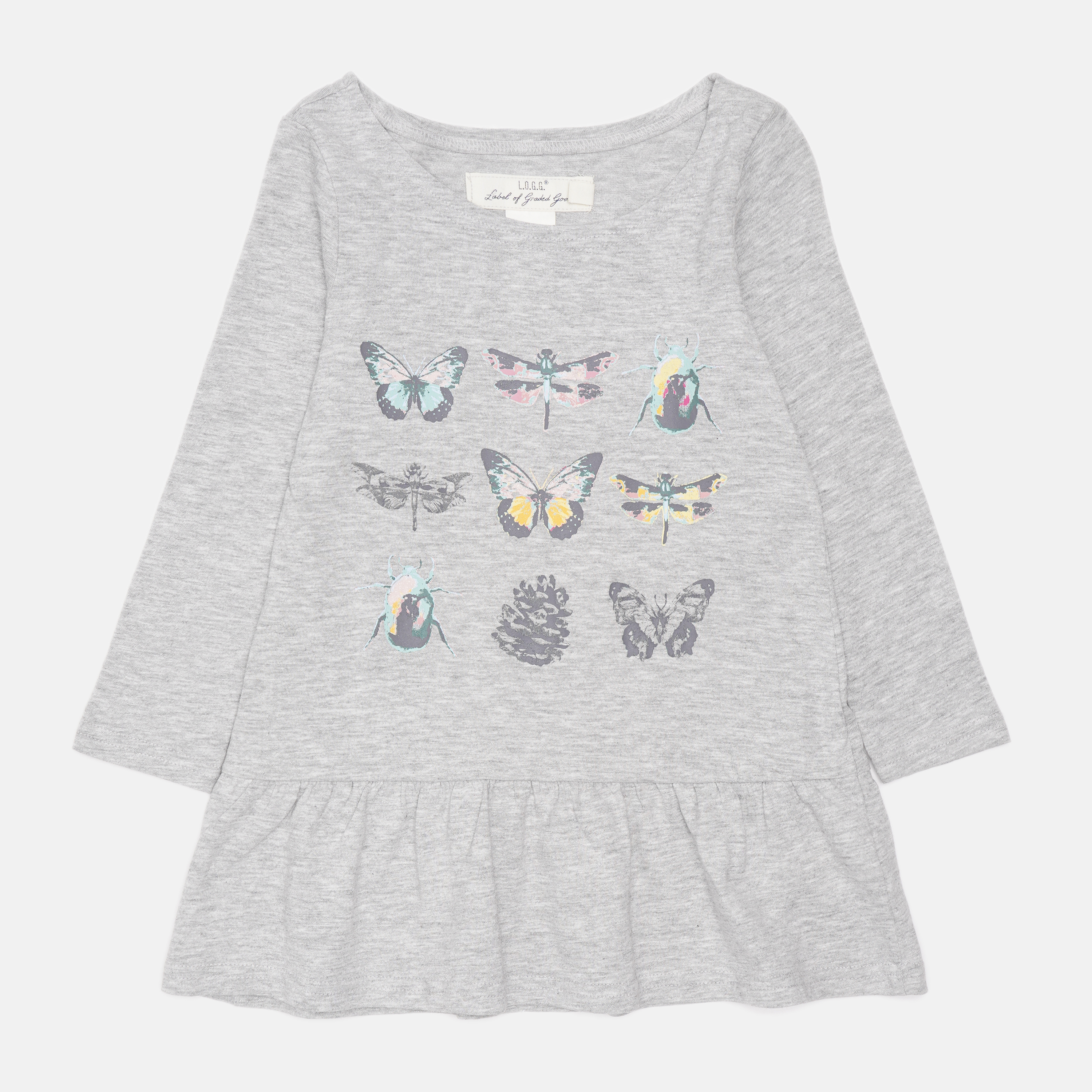 

Платье H&M 92см серый 11113080842