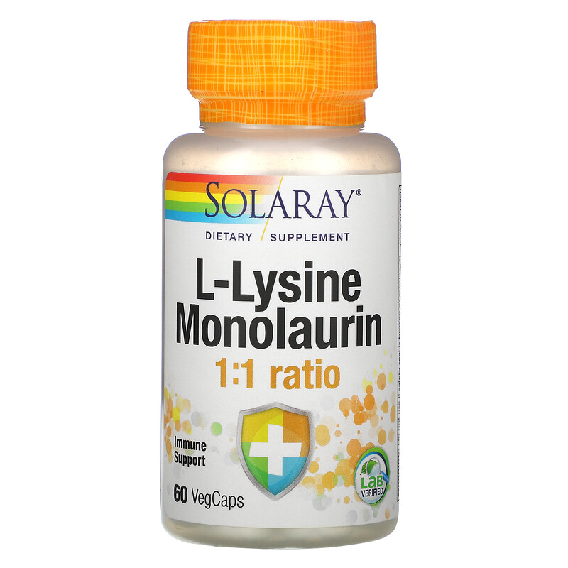 

Solaray L-Lysine Monolaurin 60 капсул (4384304096)