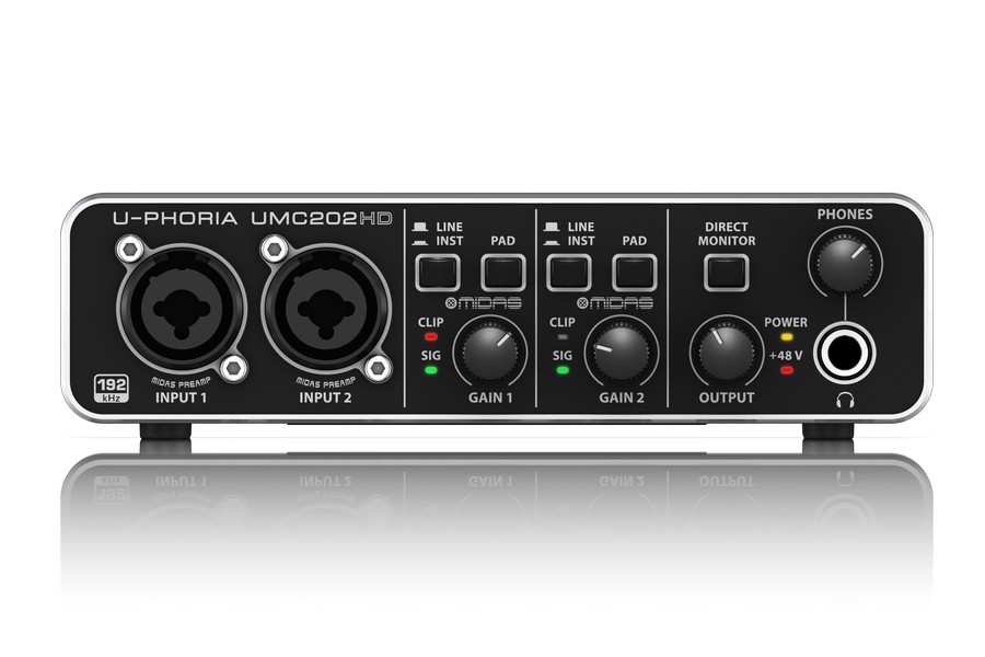 

Звуковая карта Behringer U-Phoria UMC202HD