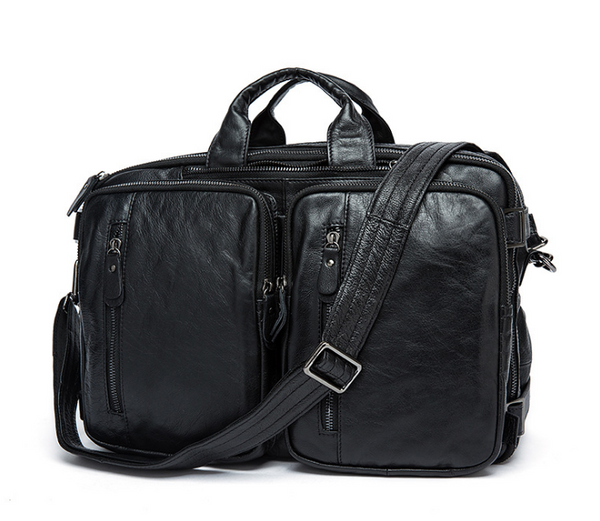 

Портфель мужской кожаный Buffalo Bags 7014 Черный