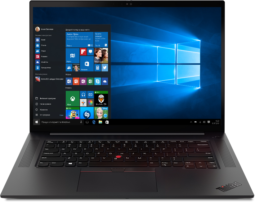 

Ноутбук Lenovo ThinkPad X1 Extreme Gen 4 (20Y50017RA) Black