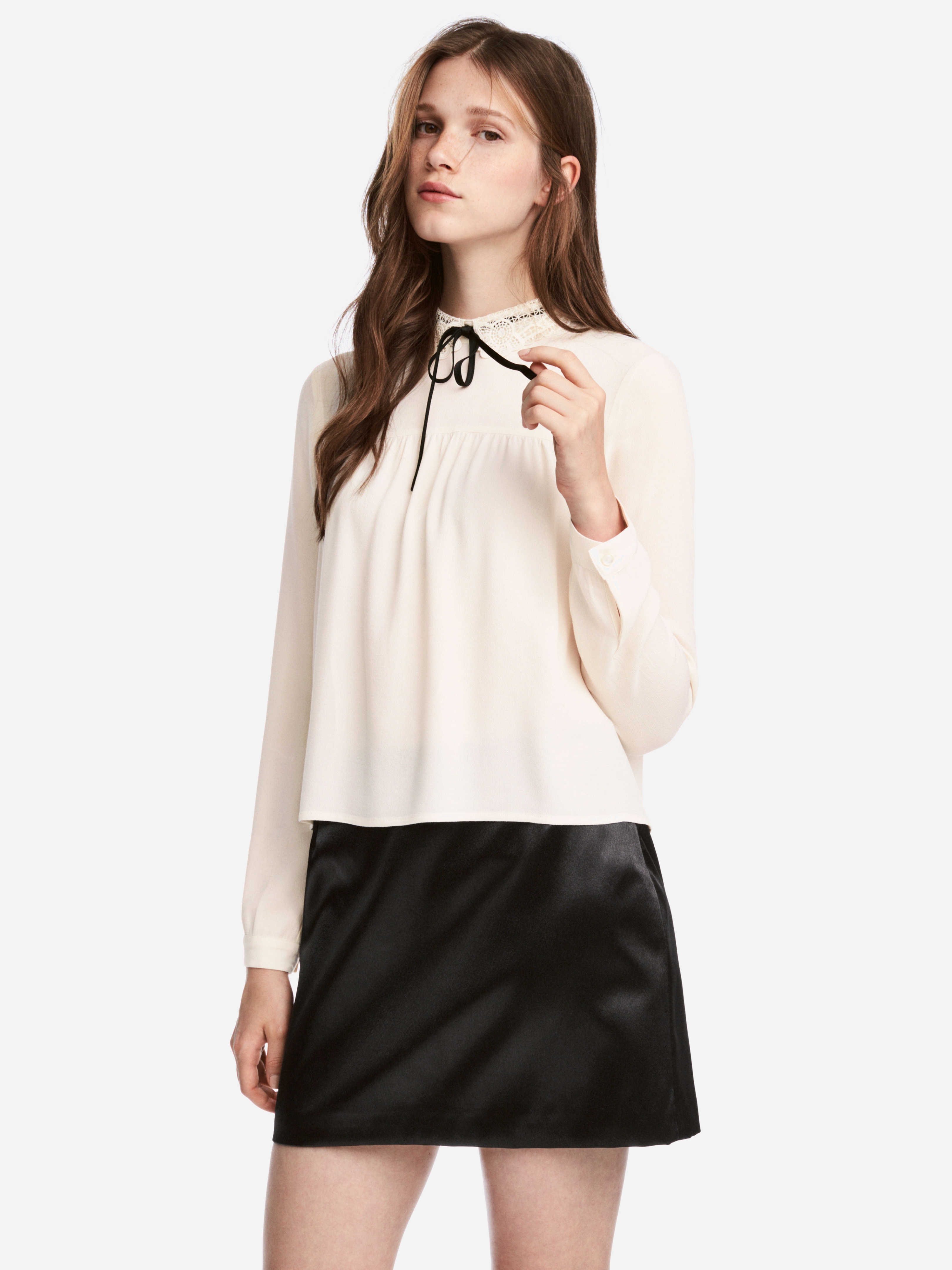 

Блузка H&M XAZ082247HMLH  Молочная, Блузка H&M XAZ082247HMLH 38 Молочная