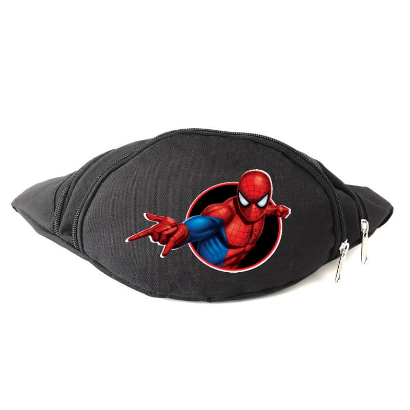 

Сумка Бананка на пояс Человек Паук 007 (Spiderman-007) Cappuccino Toys черная