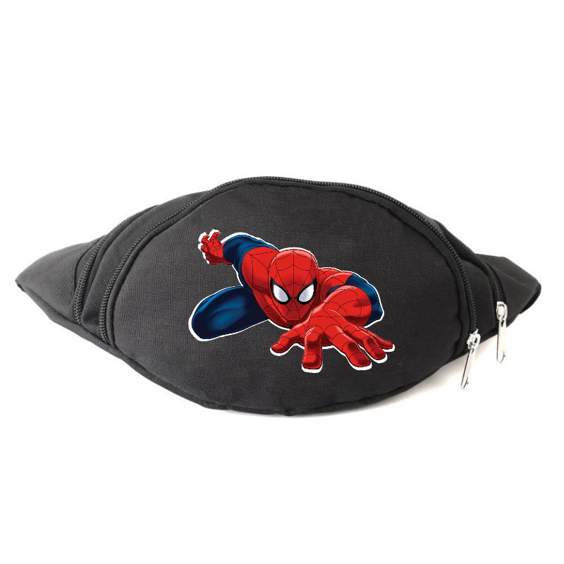 

Сумка Бананка на пояс Человек Паук 004 (Spiderman-004) Cappuccino Toys черная