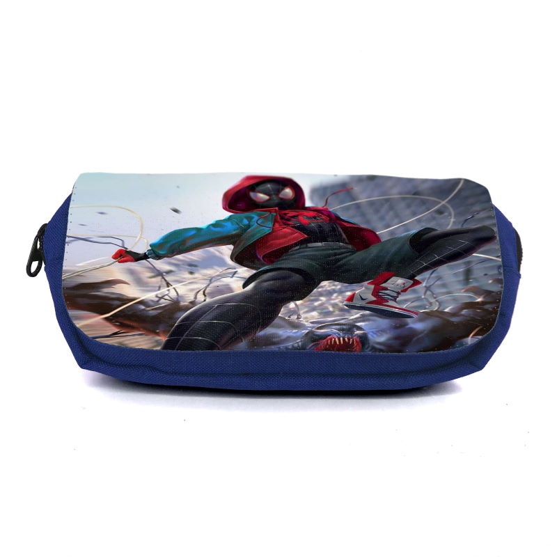 

Школьный пенал Человек Паук 032 органайзер универсальный (Spiderman-032-blue) синий