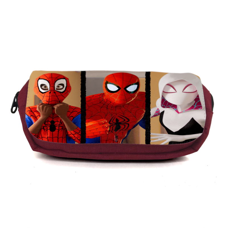 

Школьный пенал Человек Паук 018 органайзер универсальный (Spiderman-018-brg) бордовый