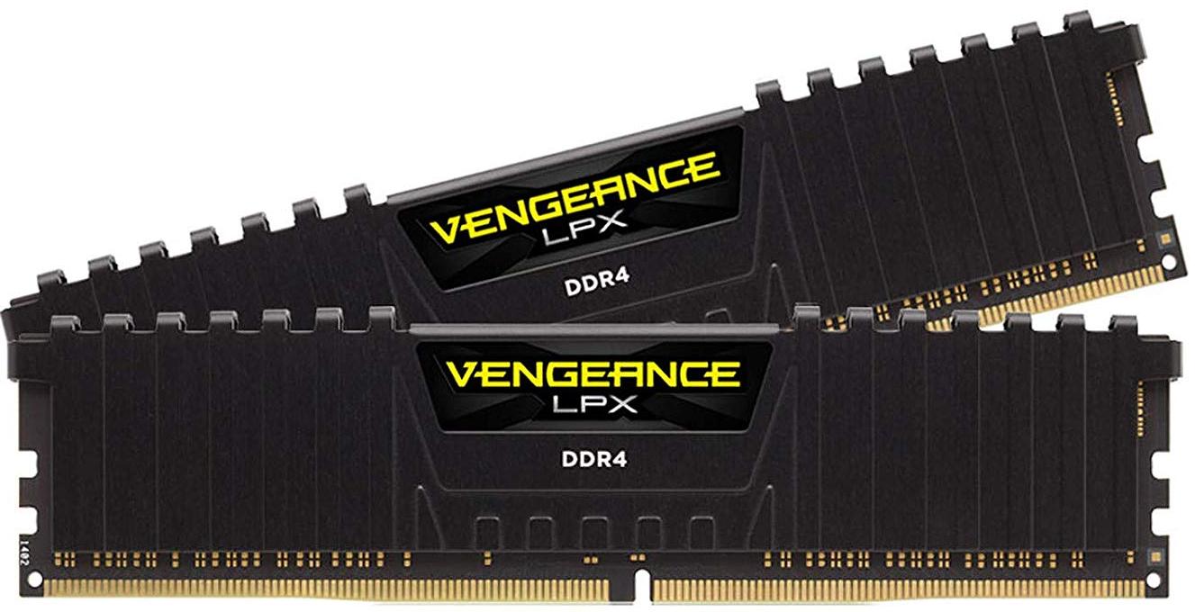 

Модуль пам'яті для комп'ютера DDR4 16GB (2x8GB) 3600 MHz Vengeance LPX Black Corsair (CMK16GX4M2D3600C16)