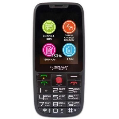 

Мобильный телефон Sigma Comfort 50 Elegance 3 Black