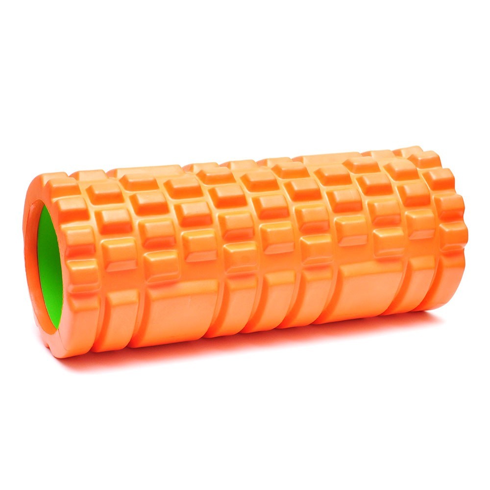 

Роллер для йоги и пилатеса Gemini Grid Bubble Roller 33см оранжевый (G0001-OR)