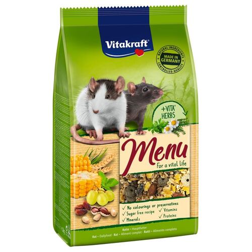 

Корм для крыс Vitakraft Premium Menu Vital 800 г Vitakraft BGL-VK-123