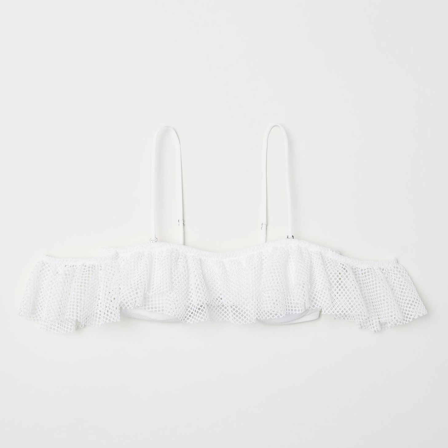 

Верхняя часть купальника H&M 412-600372  Белая, Верхняя часть купальника H&M 412-600372 38 Белая