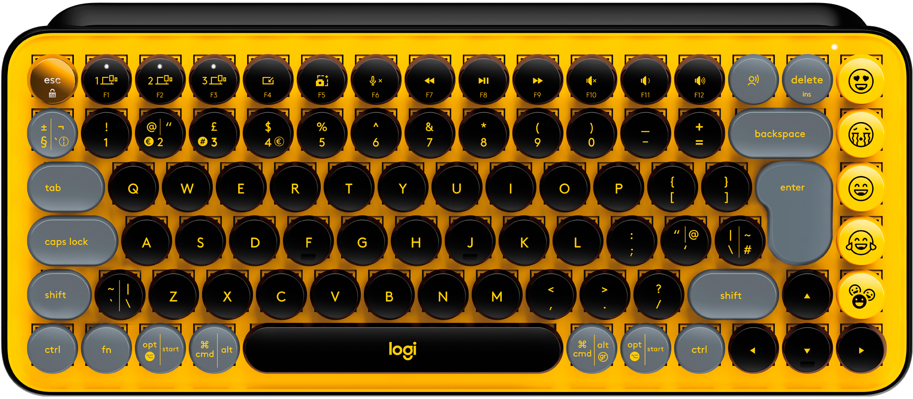 

Клавиатура беспроводная Logitech POP Keys Wireless Mechanical Keyboard Daydream Mint (920-010717)