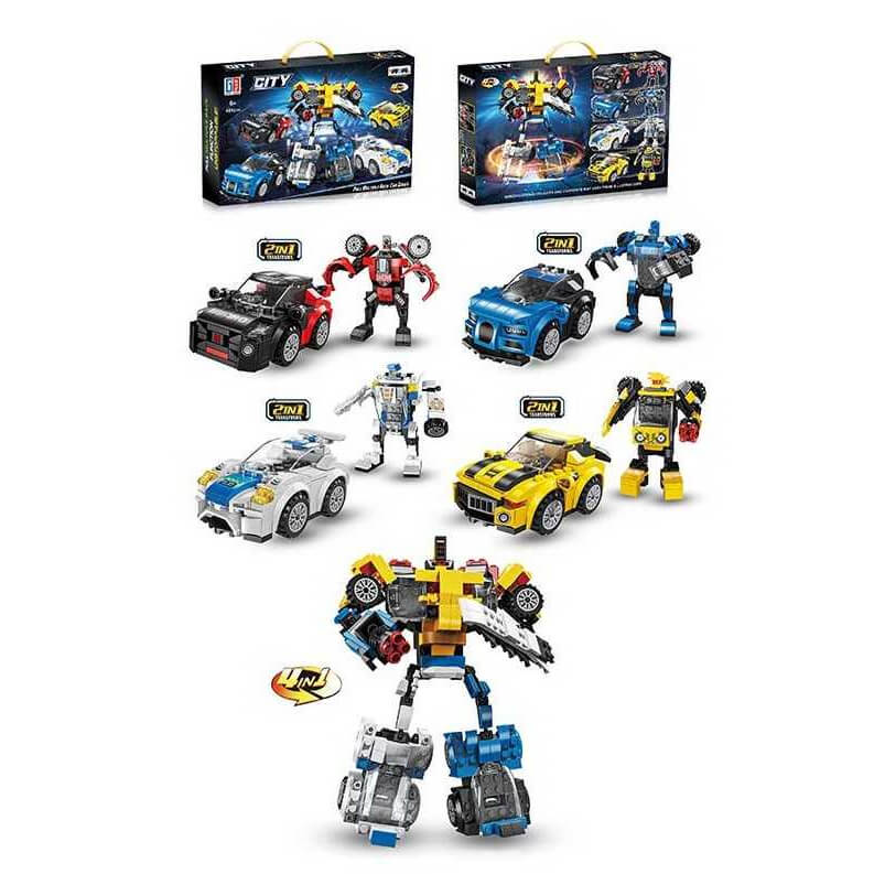 

Конструктор 4 вида 123-443 A-Toys (123-443)