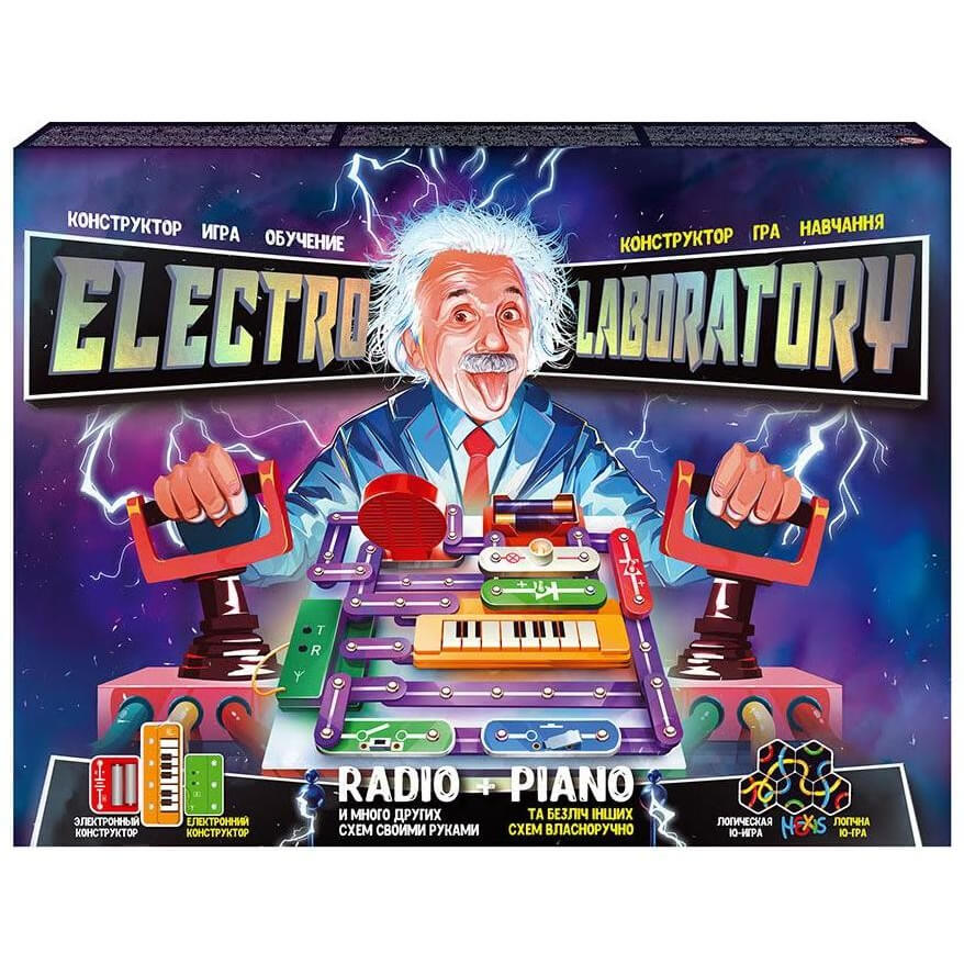 

Электронный конструктор «Electro Laboratory. Radio+Piano» Danko Toys ELab-01-03 Danko Toys (ELab-01-03)