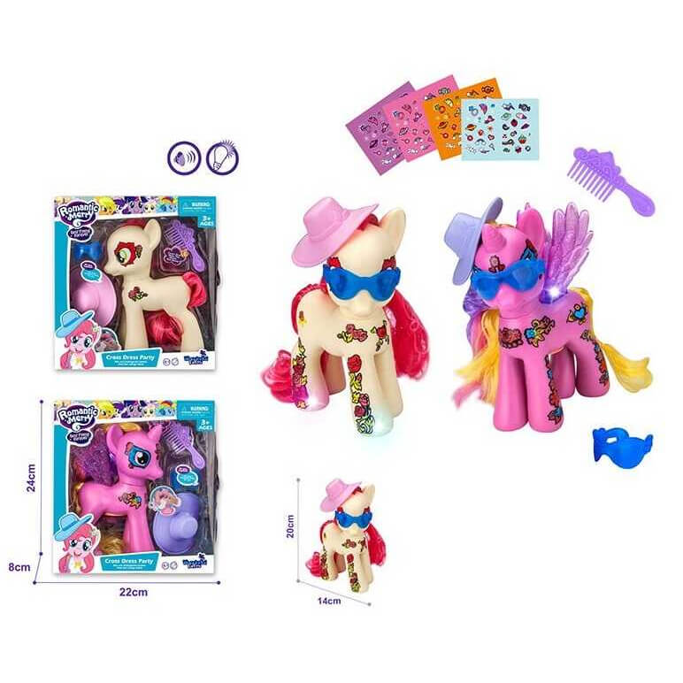 

Пони 2 вида (свет и звук) 88484 A-Toys (88484)