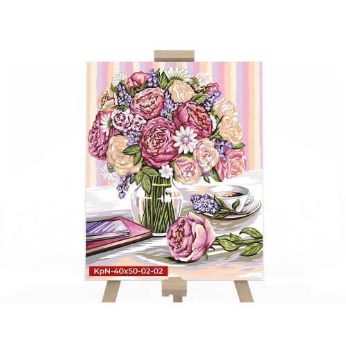 

Картина по номерам Danko Toys Букет, размер 40-50 см KpN-02-02 Danko Toys (KpN-02-02)