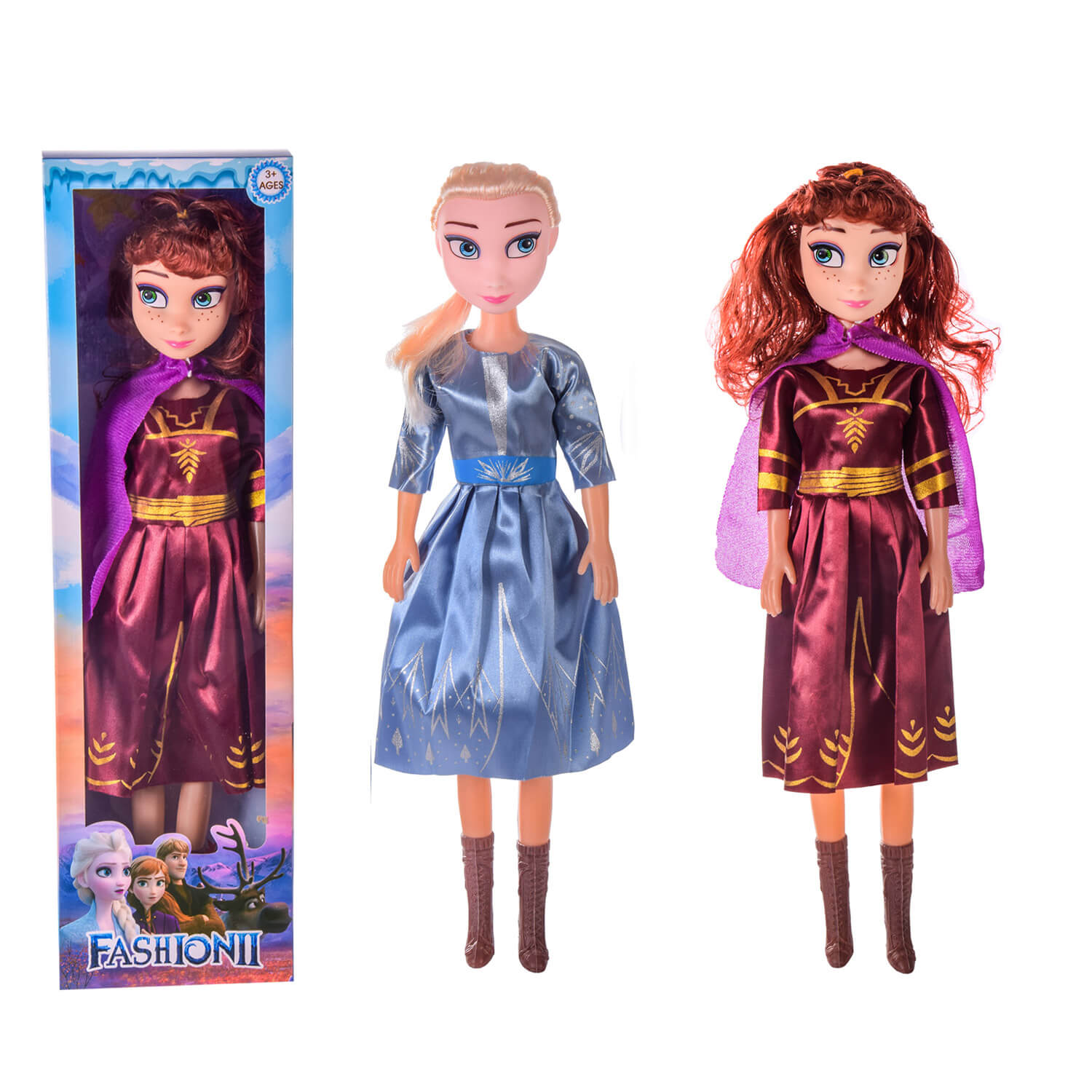 

Кукла Frozen в платье, высота игрушки 41 см. 483-50 A-Toys (483-50)