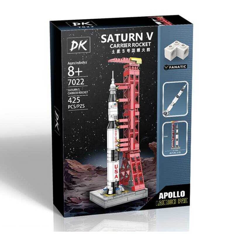 

Конструктор Ракета Saturn V на космодроме 425 деталей DK7022 A-Toys (DK7022)