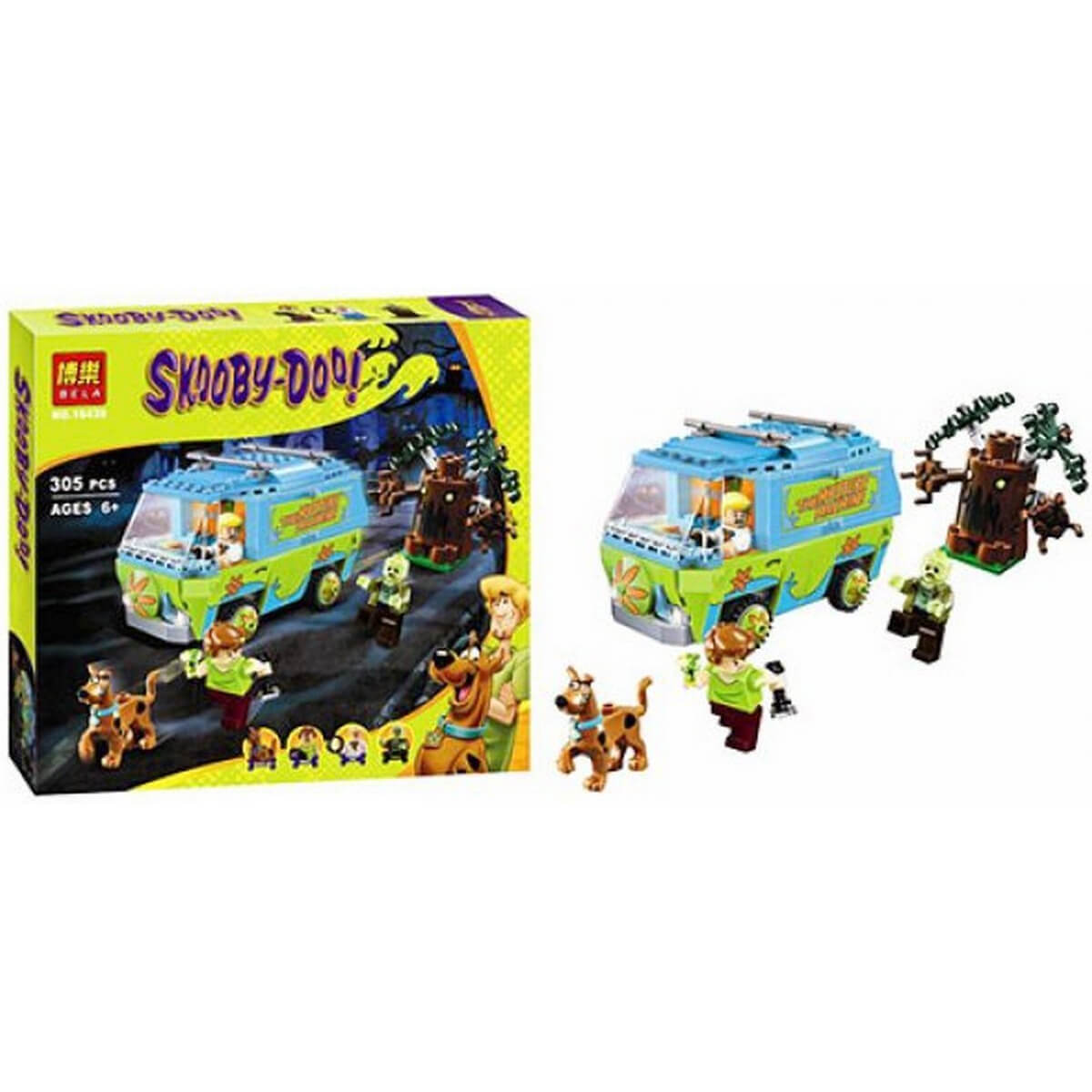 

Конструктор Bela Скуби Ду Мистическая машина A-Toys (10430)