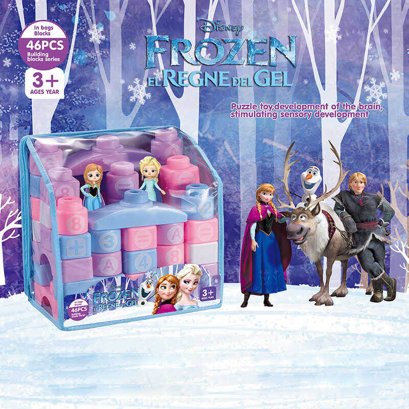 

Блочный конструктор Frozen 46 деталей JX6665 A-Toys (JX6665)