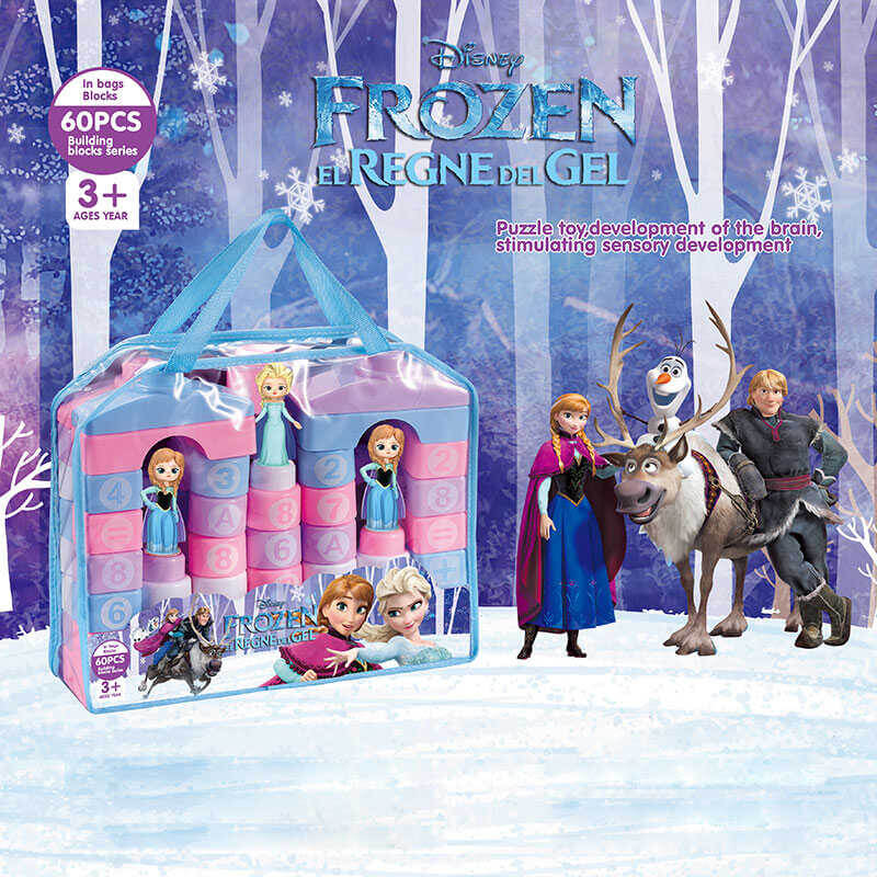 

Блочный конструктор Frozen 60 деталей JX6666 A-Toys (JX6666)