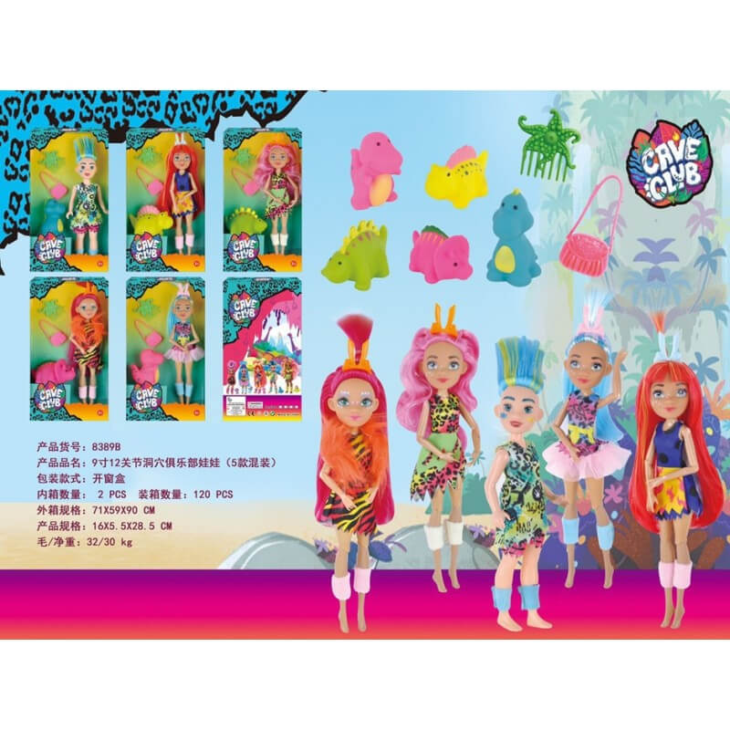 

Кукла Cave club с питомцем и сумочкой 8389B A-Toys (8389B)