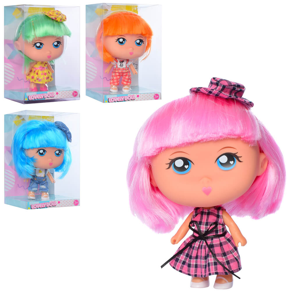 

Кукла с шляпкой, высота 16 см 8468 A-Toys (8468)