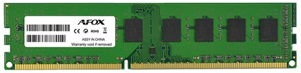 

Оперативна пам'ять AFOX DDR3 2Gb 1600Mhz (AFLD32BM1P) Bulk (6789681)