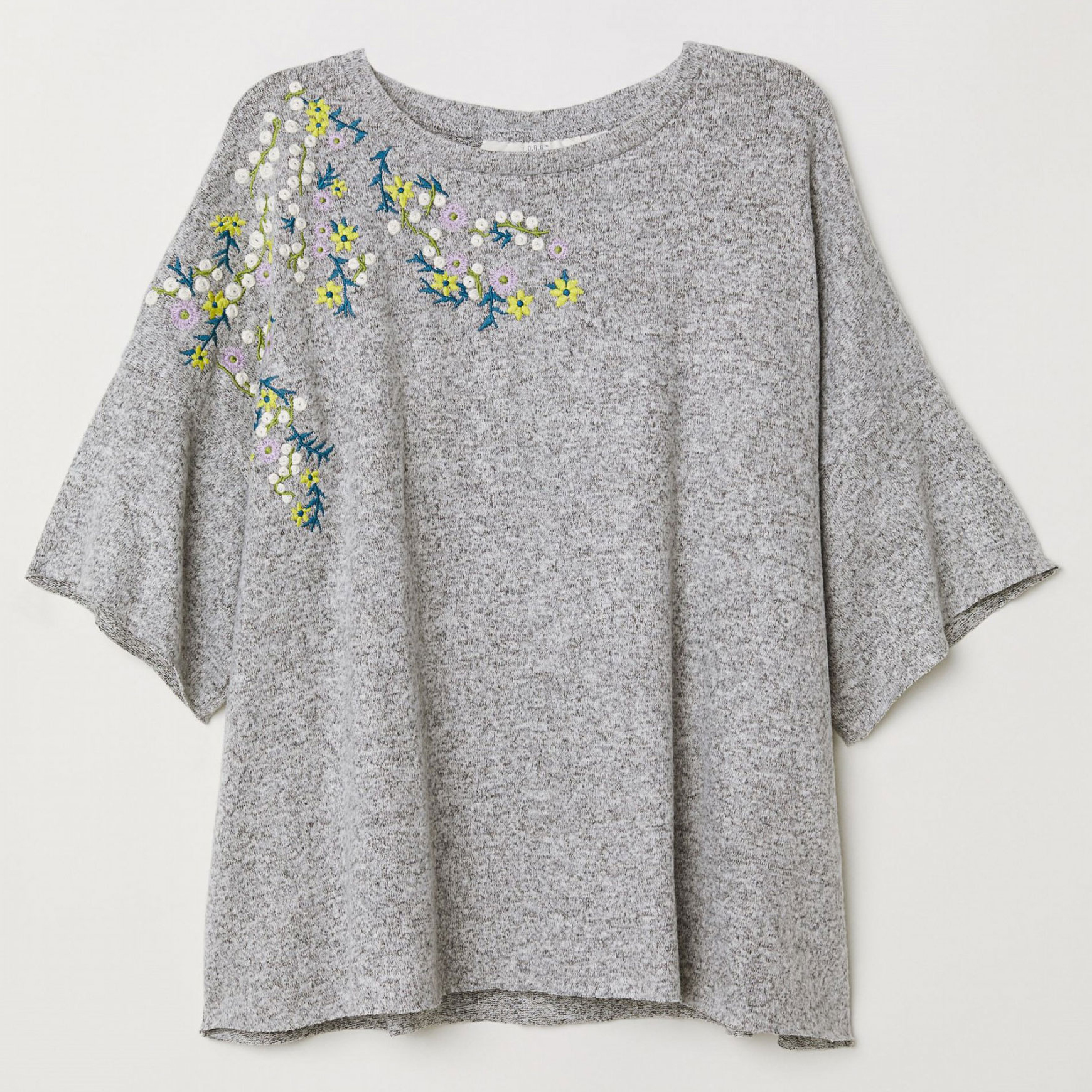 

Джемпер H&M 5942567  Серый меланж, Джемпер H&M 5942567 S Серый меланж