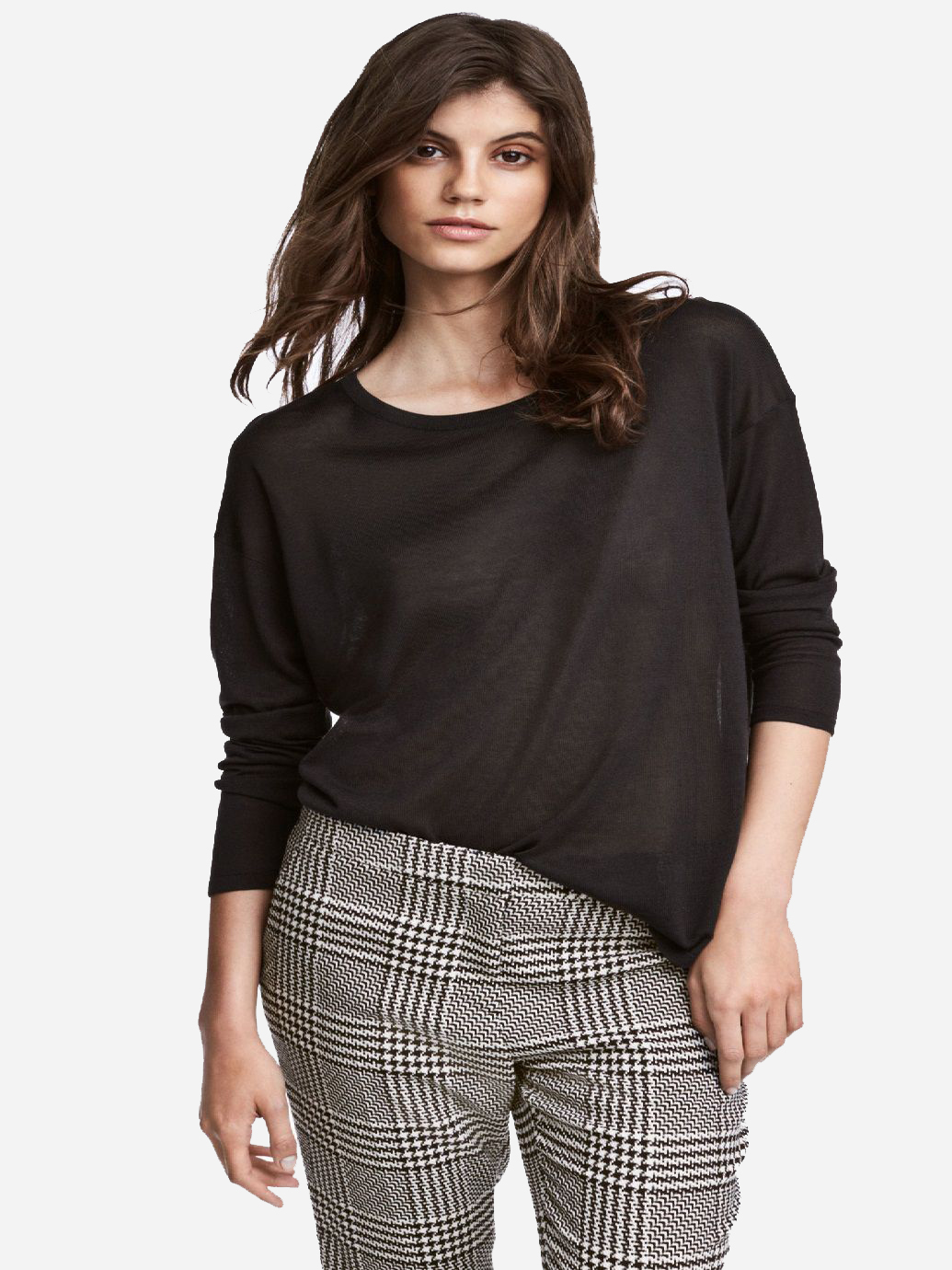 

Джемпер H&M 0522374-6  Коричневый, Джемпер H&M 0522374-6 S Коричневый