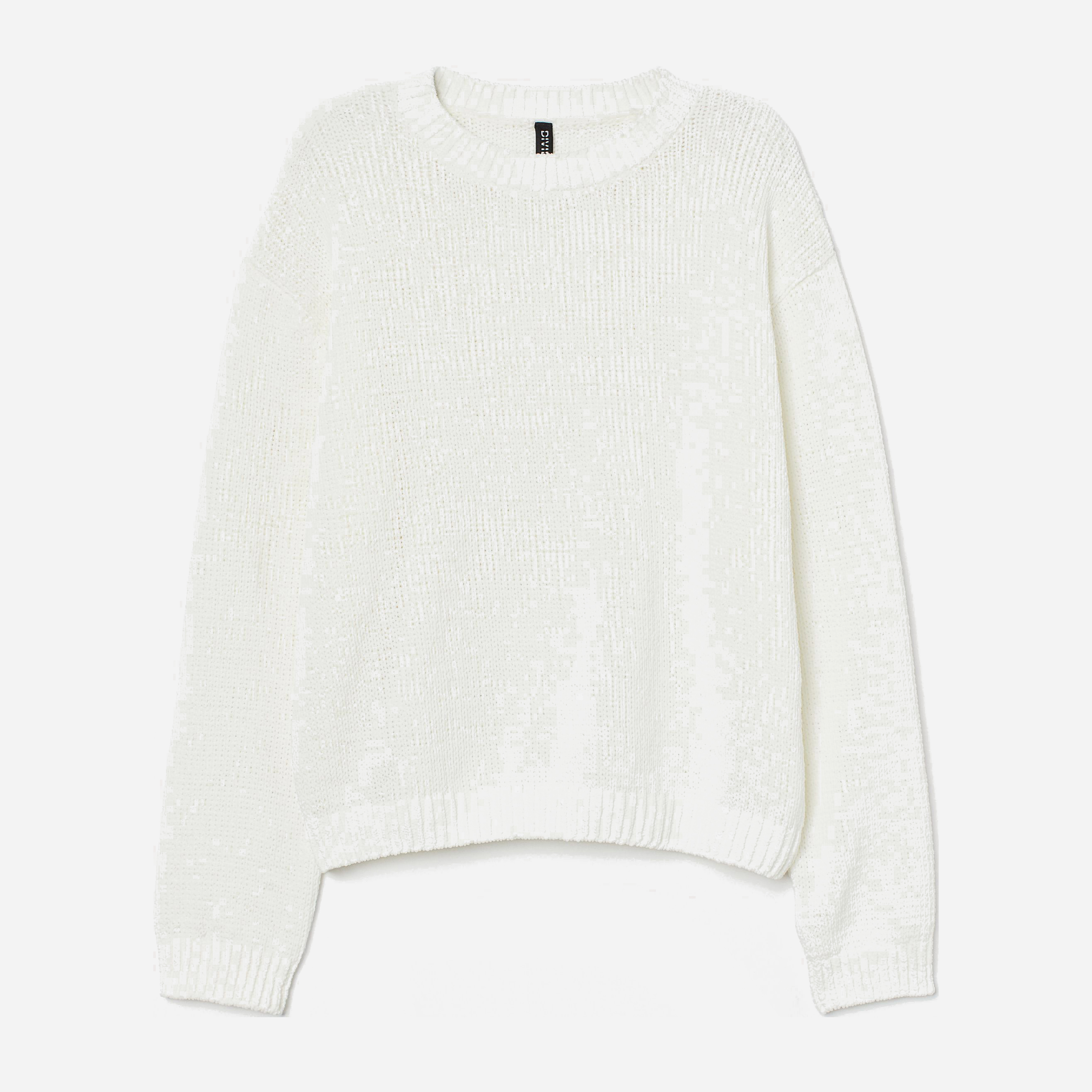 

Джемпер H&M 0851606-1  Белый, Джемпер H&M 0851606-1 S Белый