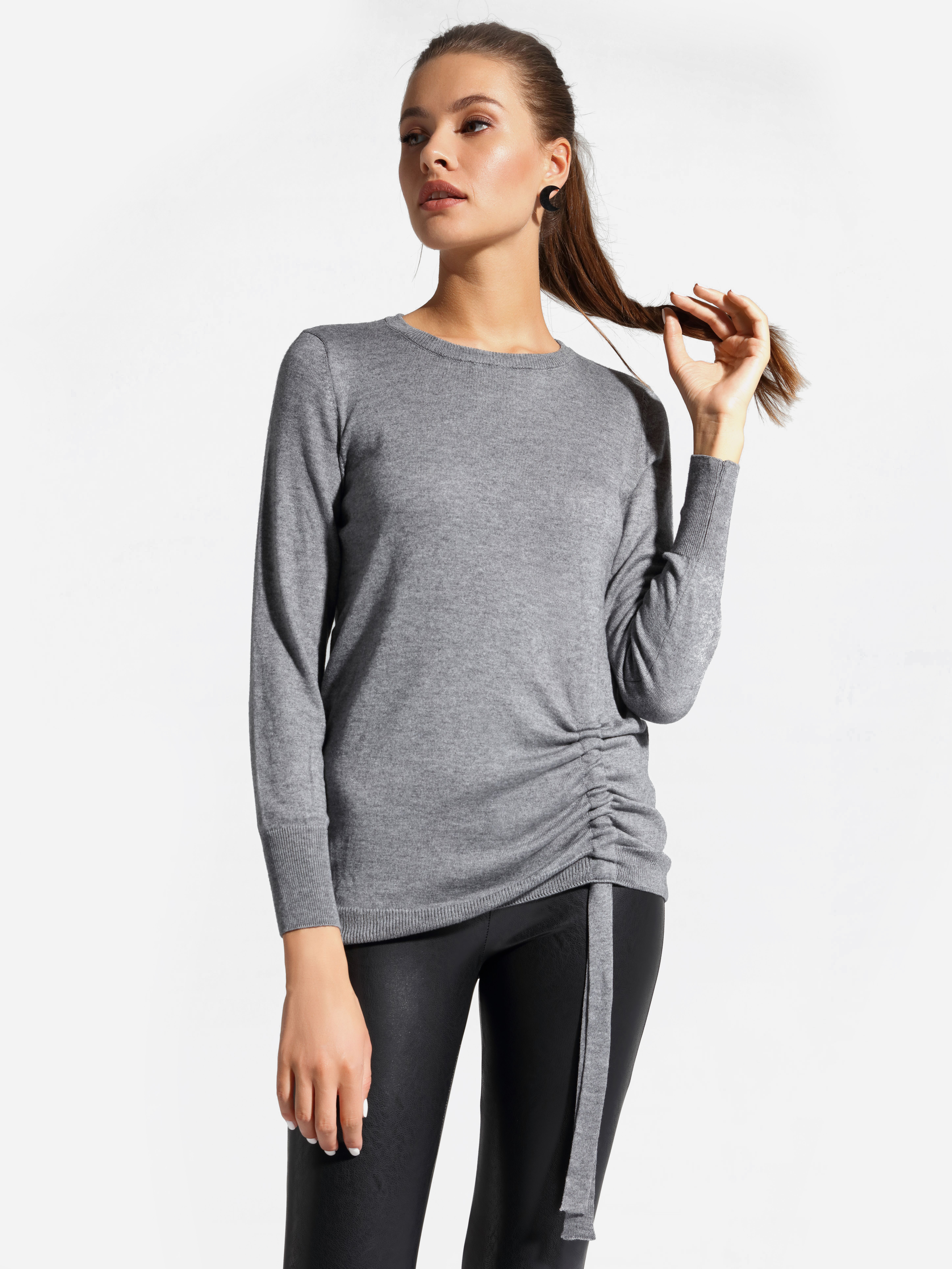 

Джемпер Conte CE LDK067 18С-219СП  (170-84) Steel Grey, Джемпер Conte CE LDK067 18С-219СП XS (170-84) Steel Grey