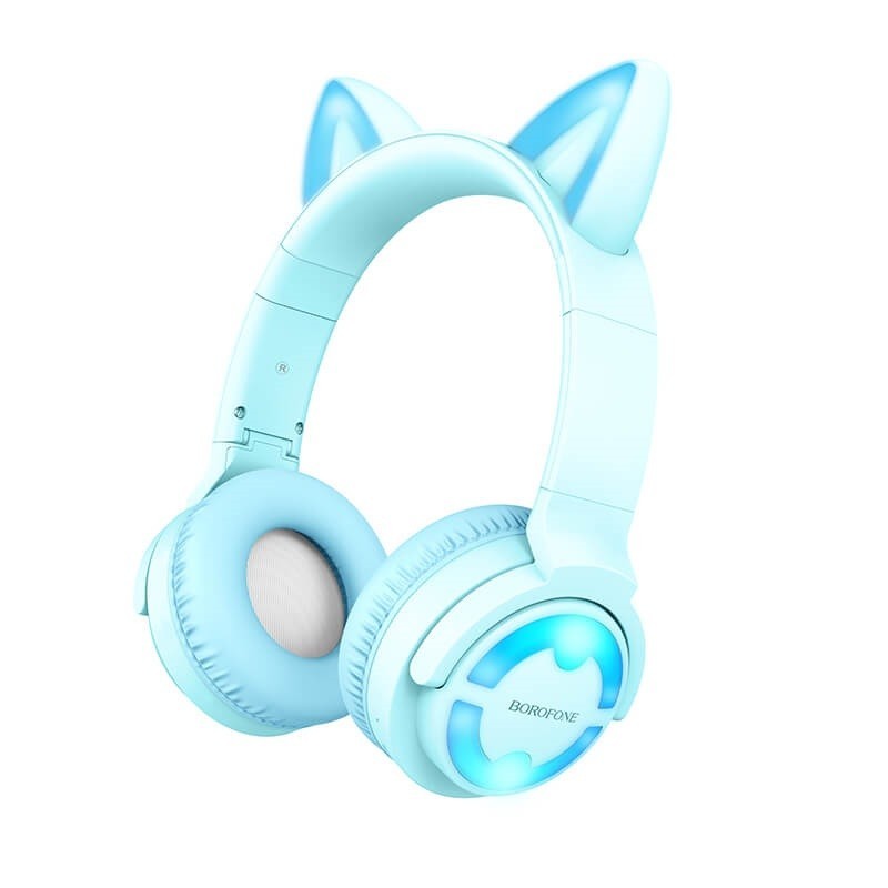 

Наушники Borofone Bluetooth BO15 |BT5.0, AUX, TF, 4hours|blue